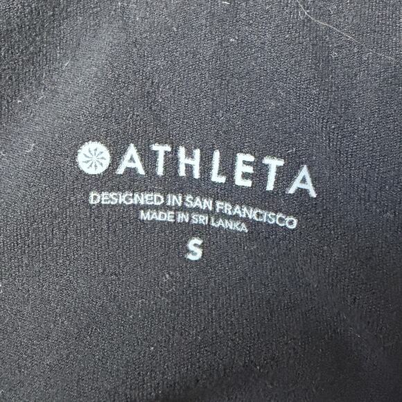 Athleta Gray Camo Conscious Crop Powervita Tank Top Bra Size S - Picture 4 of 4